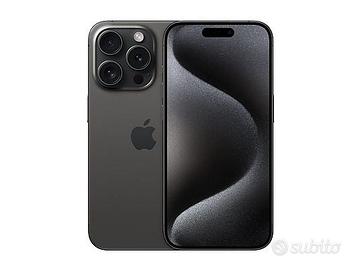 APPLE iPhone 15 Pro 128GB Titanio nero Ricondizion