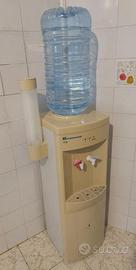 Dispenser acqua fredda e ambiente con boccione 18L