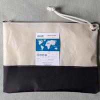 Pochette in vela riciclata Revelami – artigianale