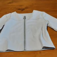 Giacca ecopelle bambina 10anni