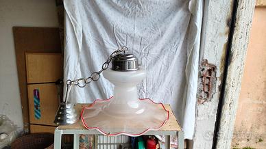 Lampadario paralume a campanella