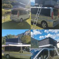 tenda da tetto James Boroud tipo Maggiolina 