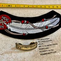 Harley davidson patch e spilla HOG 2005