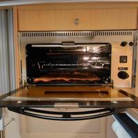 fornetto scaldavivande a gas da incasso per camper