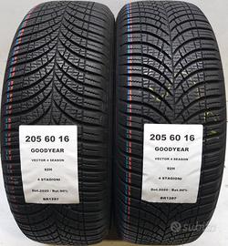 2 GOMME 205 60 16 GOODYEAR BR1287