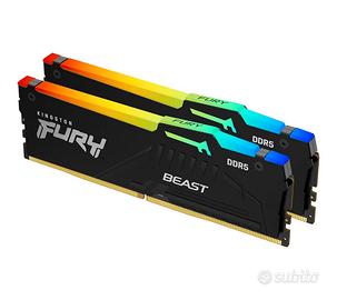 Kingston FURY Beast RGB 16GB (2x8GB) 5200MT/s DDR5