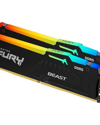 Kingston FURY Beast RGB 16GB (2x8GB) 5200MT/s DDR5