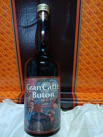 gran caffè buton liquore bottiglia collezione