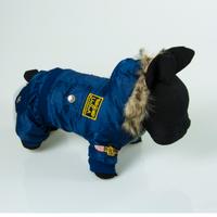 Tuta invernale cane aviatore blu S/M NUOVA