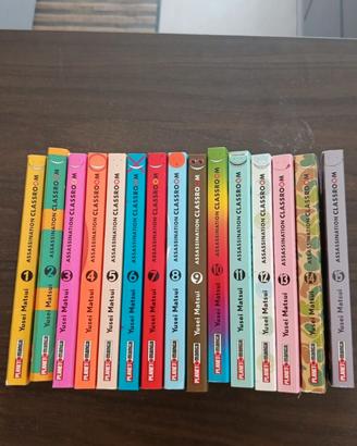 lotto stock fumetto manga assassination classroom