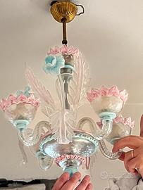 Lampadario di  murano  rezzonico