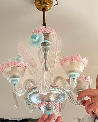Lampadario di  murano  rezzonico