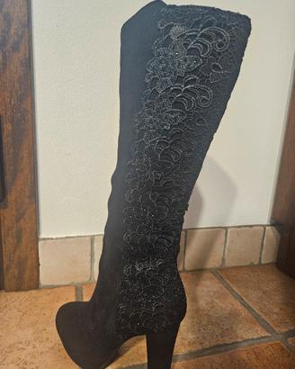 stivali nero laura biagiotti