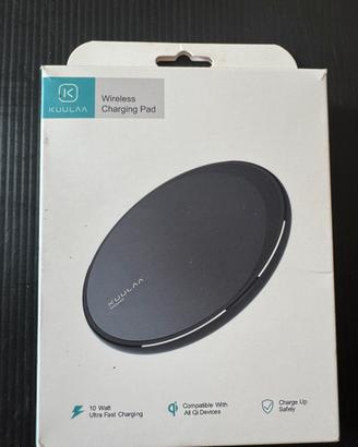 Caricatore wireless Qi per iPhone e Samsung