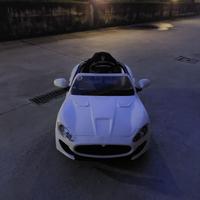 Maserati elettrica 12V giocattolo - bianca