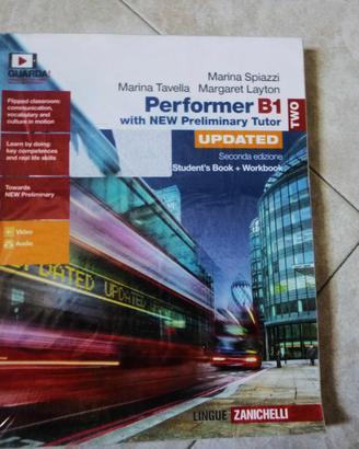 INGLESE “Performer B1 two” di Spiazzi, Tavella e L