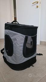 Zaino trasportino per animali max 8kg