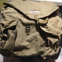Zaino e sacca militare