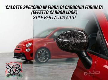 Calotte Specchietto Effetto Carbon X Fiat 500/GP