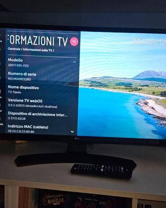 Smart TV LG 28" LED IPS