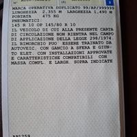 Rimorchio  – cassone chiuso con coperchio