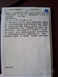 Rimorchio  – cassone chiuso con coperchio