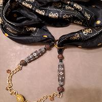 Collana con foulard