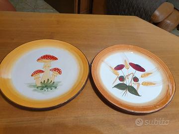 Coppia di piatti da esposizione " Mario Ruggeri "