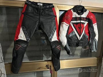 Tuta in pelle dainese mis M