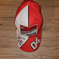 Cappellino Ducati  autografato Andrea Dovizioso