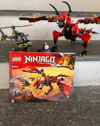 Lego Ninjago 70653 incompleto