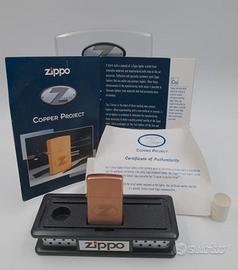 Zippo Z series Solid Copper 2002