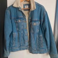 Giacca invernale di jeans bershka