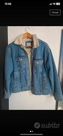 Giacca invernale di jeans bershka
