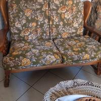 Divano e poltrona vintage