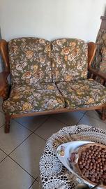 Divano e poltrona vintage