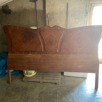 Testiera letto di Noce