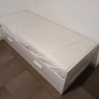 Divano Letto BRIMNES con 2 cassetti e materassi