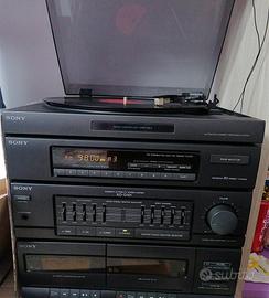 stereo Sony anni 80