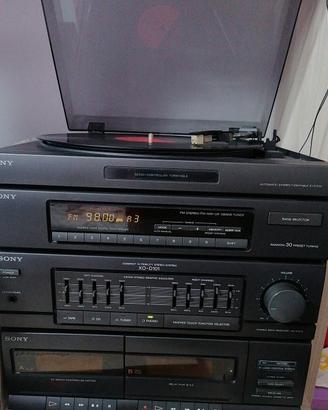 stereo Sony anni 80