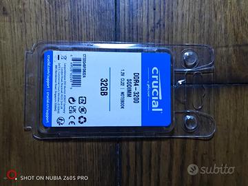 Ram Crucial DDR4 32GB 