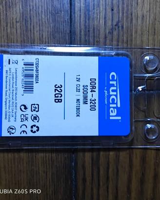 Ram Crucial DDR4 32GB 