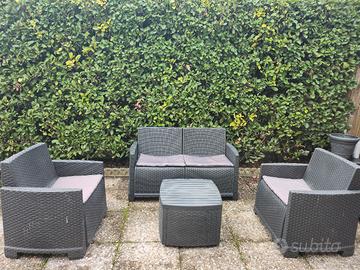 Set da giardino 4 posti