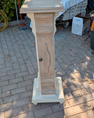 Colonnina / Piedistallo shabby chic 