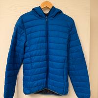 Piumino 100g Censured con cappuccio - Blu tg. M