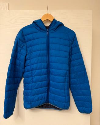 Piumino 100g Censured con cappuccio - Blu tg. M