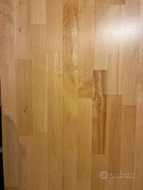 Pavimento in legno mod. FAGGIO 2 strips