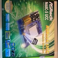 Scheda Madre ASRock N68C-S UCC mai usata