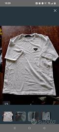 t-shirt Prada bianca tg M 