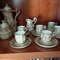 Servizio di Tazze Vintage ceramica Capodimonte